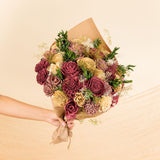Vintage Vineyard Loose Flower Bouquet