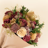 Vintage Vineyard Loose Flower Bouquet