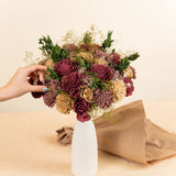 Vintage Vineyard Loose Flower Bouquet