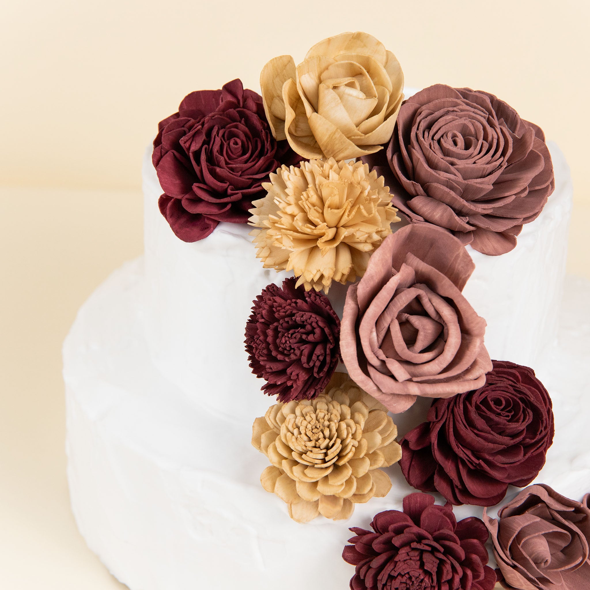 Cake Topper - Vintage Vineyard – Sola Wood Flowers