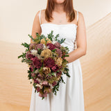 Vintage Vineyard Cascade Bouquet