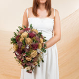 Extra Large Cascade Bouquet - Vintage Vineyard