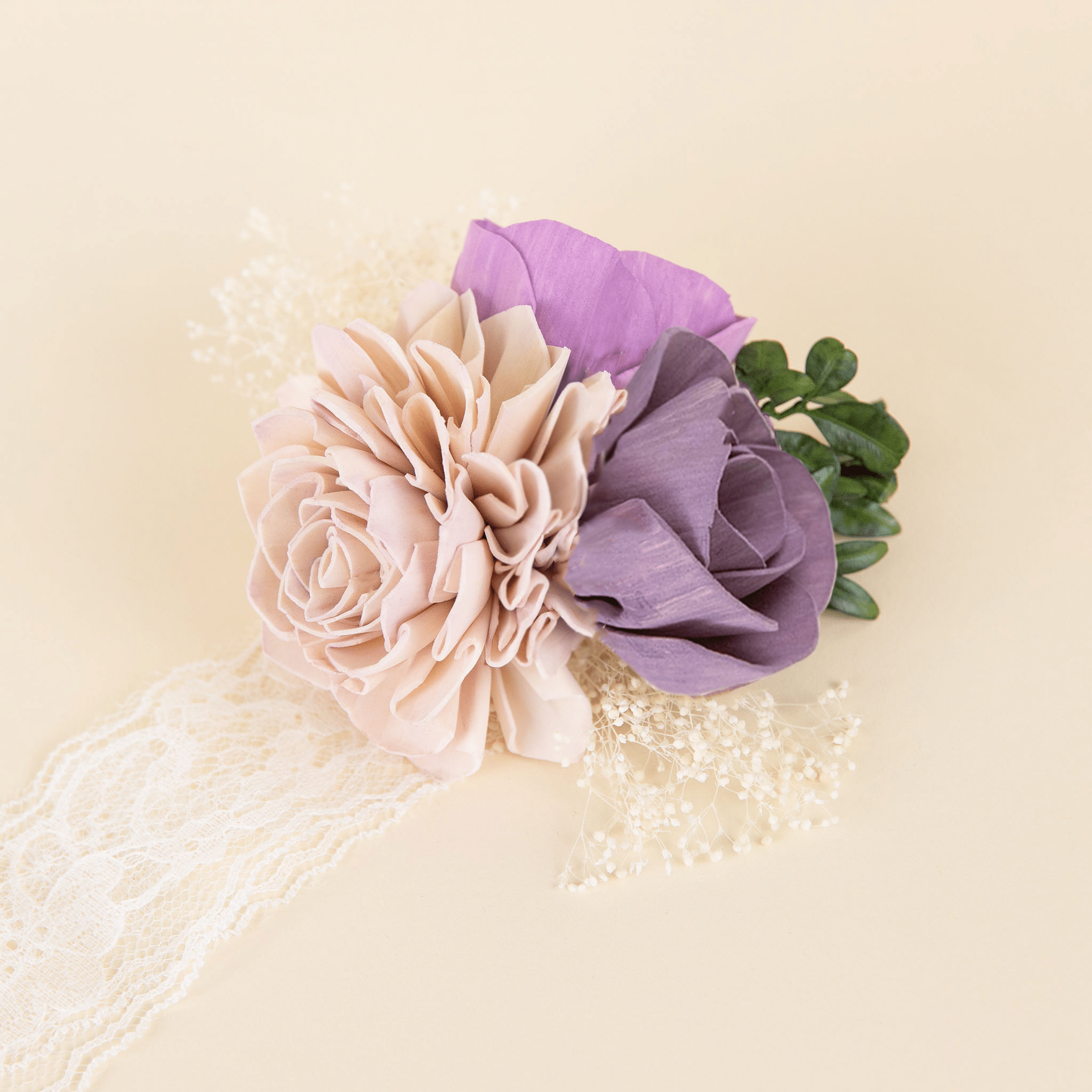 Zen Garden Corsage (Set Of 3) – Sola Wood Flowers