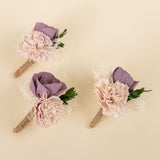 Zen Garden Boutonniere (Set Of 3)