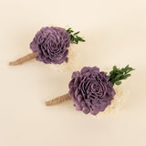 Zen Garden Father's Boutonniere (Set of 2)