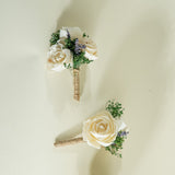 All Natural Boutonniere (Set Of 3) - Sola Wood Flowers