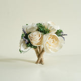 All Natural Boutonniere (Set Of 3) - Sola Wood Flowers