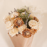 All Natural Loose Flower Bouquet - Sola Wood Flowers