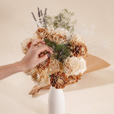 All Natural Loose Flower Bouquet - Sola Wood Flowers