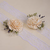 All Natural Mother's Corsage (Set of 2) - Sola Wood Flowers