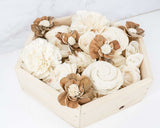 Altar Flowers Raw Assortment (50 Flowers) - Sola Wood Flowers