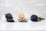 Anchored In Love Boutonniere Kit (Set of 3) - Sola Wood Flowers