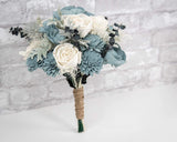 Beautiful Blues Bouquet - Sola Wood Flowers