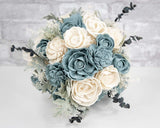 Beautiful Blues Bouquet - Sola Wood Flowers