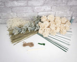 Beautiful Blues Bouquet - Sola Wood Flowers