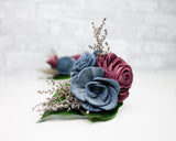 Bejeweled Boutonniere Craft Kit (Set of 3) - Sola Wood Flowers