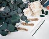 Black Forest Boutonniere (Set of 3) - Sola Wood Flowers