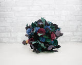Black Forest Bridal Bouquet Kit - Sola Wood Flowers