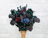 Black Forest Bridal Bouquet Kit - Sola Wood Flowers