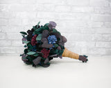 Black Forest Bridal Bouquet Kit - Sola Wood Flowers