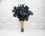 Black Forest Bridal Bouquet Kit - Sola Wood Flowers