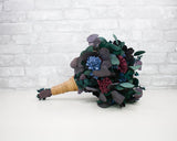 Black Forest Bridal Bouquet Kit - Sola Wood Flowers