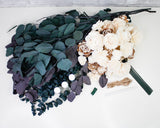 Black Forest Bridal Bouquet Kit - Sola Wood Flowers