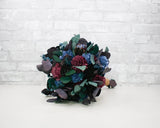 Black Forest Bridal Bouquet Kit - Sola Wood Flowers