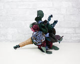 Black Forest Bridesmaid Bouquet Kit - Sola Wood Flowers