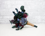 Black Forest Bridesmaid Bouquet Kit - Sola Wood Flowers