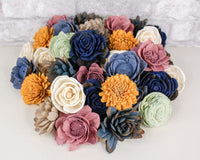Blue Moon Bay Assortment - Sola Wood Flowers