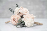 Blush Beauty Boutonniere Kit (Set of 3) - Sola Wood Flowers