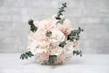 Blush Beauty Bridesmaid Bouquet Kit - Sola Wood Flowers