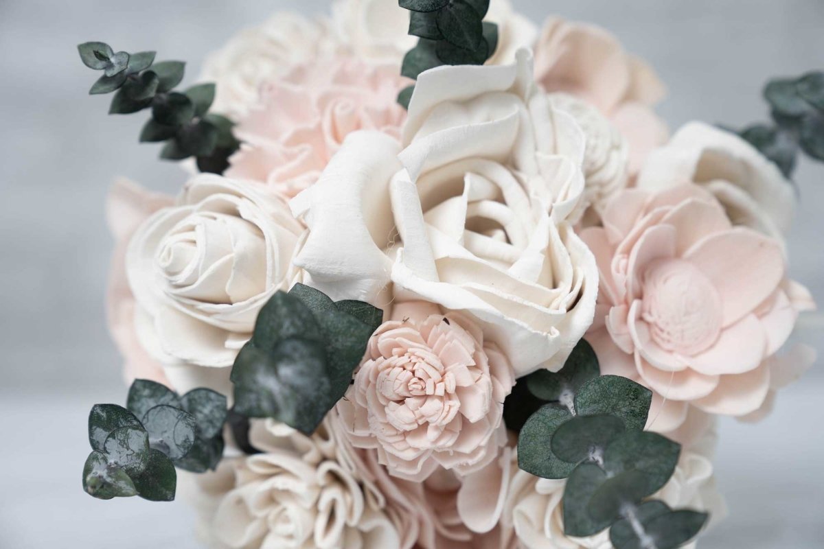 Blush Beauty Mini Bouquet – Sola Wood Flowers