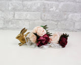 Blushing Belle Corsage (Set of 3) - Sola Wood Flowers