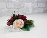 Blushing Belle Corsage (Set of 3) - Sola Wood Flowers