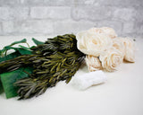 Blushing Belle Corsage (Set of 3) - Sola Wood Flowers