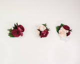 Blushing Belle Corsage (Set of 3) - Sola Wood Flowers