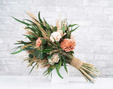 Boho Bliss Bridal Bouquet - Sola Wood Flowers