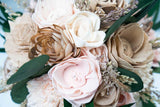 Boho Bliss Bridesmaid Bouquet - Sola Wood Flowers