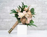 Boho Bliss Bridesmaid Bouquet - Sola Wood Flowers