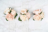 Boho Bliss Corsage (Set Of 3) - Sola Wood Flowers