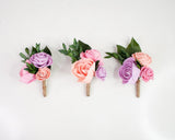 Botanical Beauty Boutonniere Craft Kit (Set of 3) - Sola Wood Flowers