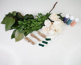 Botanical Beauty Boutonniere Craft Kit (Set of 3) - Sola Wood Flowers