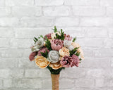 Boxwood Bridal Bouquet - Sola Wood Flowers