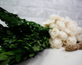 Boxwood Bridal Bouquet - Sola Wood Flowers