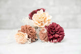 Bubblegum Bliss Boutonniere (Set of 3) - Sola Wood Flowers