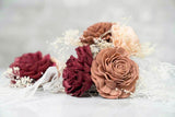 Bubblegum Bliss Corsage (Set of 3) - Sola Wood Flowers