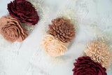 Bubblegum Bliss Corsage (Set of 3) - Sola Wood Flowers