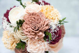 Bubblegum Bliss Mini Bouquet - Sola Wood Flowers
